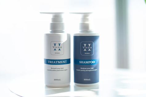 Vivâte（ヴィヴァート）のヘアケアプロダクトライン。髪の質感を整え、日常ケアを豊かにするために設計されたショウセイのオリジナル商品シリーズのイメージ