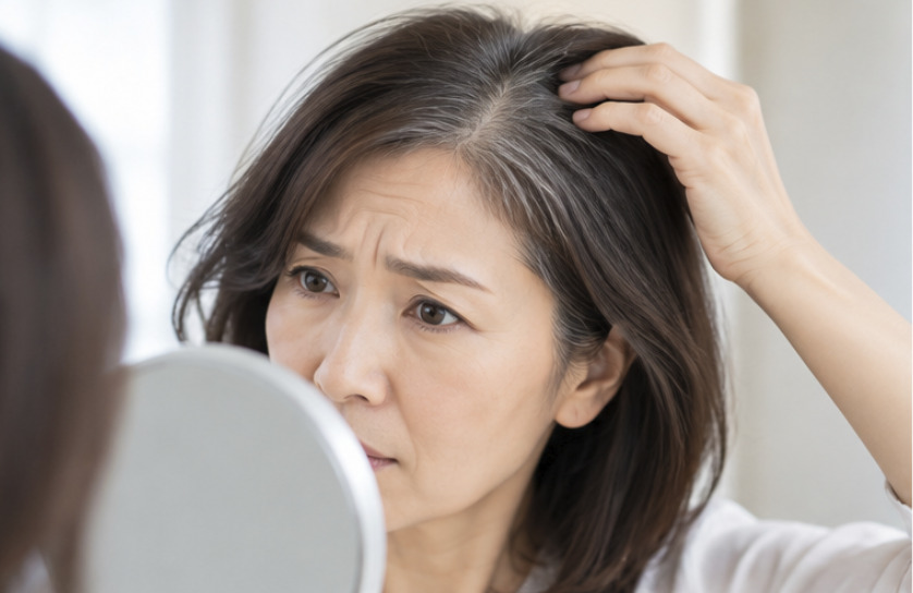 白髪は染めたい。でも真っ黒にはしたくない。美容師が考える自然な白髪染め