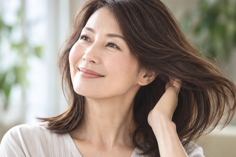 自分に合ったエイジングシャンプーを使って髪が綺麗になった