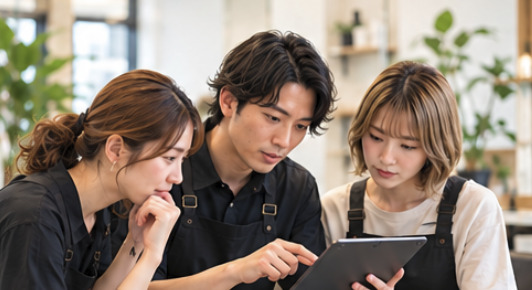 美容室リピートあげる会議